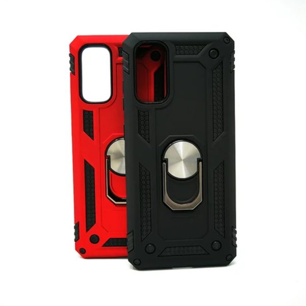 Samsung Galaxy S20 Ultra - Transformer Magnet Enabled Case with Ring Kickstand