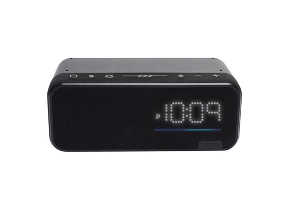 Haut-parleur sans fil Bluetooth IAV14BC d'iHome avec Alexa d'Amazon - Noir