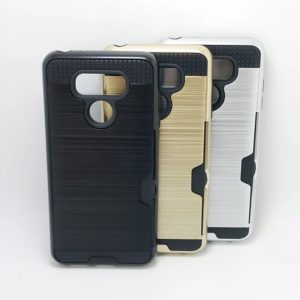 LG G6 - Slim Sleek Case with Credit Card Holder Case