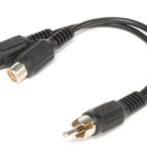 DIVISEUR RCA 2 FEMELLE À 1 MÂLE