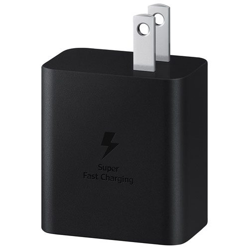 Chargeur mural rapide de 45 W avec câble USB-C de Samsung