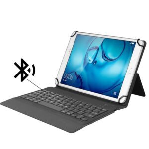 Tucano Milano Italy Universal Keyboard Case for 10" Tablets - Grey - Model: Gancio