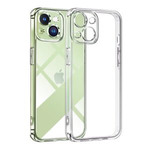 Reinforced Corners Shockproof Silicone Phone Case for iPhone 15 Plus