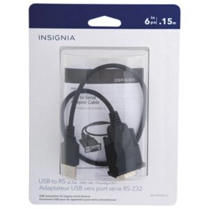 Insignia 40cm (15.6 in.) RS232 to USB Adapter