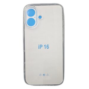 Coque Silicone transparente for iPhone 16