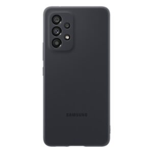 Étui en silicone noir pour Samsung A53 5G