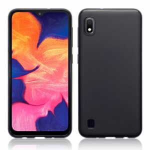 Étui en silicone noir pour Samsung A10