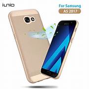 Étui en silicone beige pour Samsung A5 2017